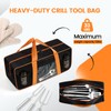 TWAKAP Grill Tool Storage Bag for Outdoor Barbecue, 24 in,