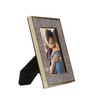 Mikasa Chevron Mirror Photo Frame, Displays One 5 x 10