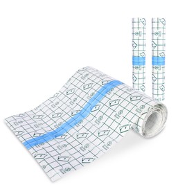 3 Rollen Wasserdicht Transparent Bandage, 15cm*1m Duschpflaster Rolle Schützt Wunden, Tattoo Pflaster Wasserdicht, Atmungsaktives Wundauflage Klebeband, Wasserdichte Klebebandage für Wundschutz