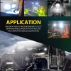 COLIGHT 20PCS 4inch LED Work Light Bar Flood Spot Combo