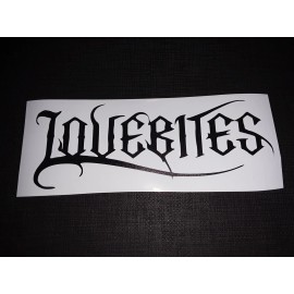 Lovebites Band Logo J-Rock Sticker Vinyl Decal Waterproof!