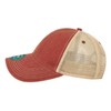 Joe's USA - Old Favorite Trucker Cap-OS-Cardinal/Khaki