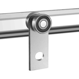 SKTREX 2 Wheel Trolley Assembly Rollers Two Bearing Trolley Assembly for 1-5/8" Wide and All 1-5/8" or Taller Strut Channel 20 pcs