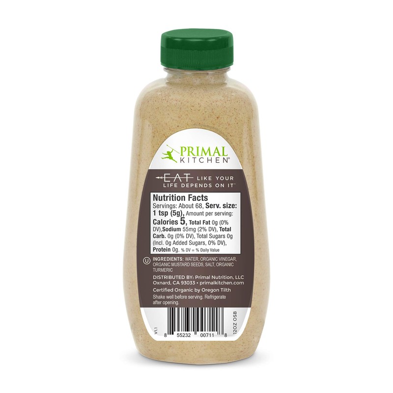 Primal Kitchen Organic Mustard Variety Pack, Dijon & Spicy Brown,