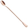 Lutesse Classic Satin Pink Gold Long Spoon Antibacterial