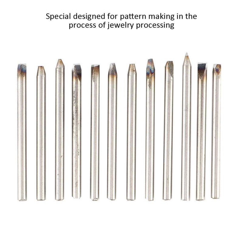 AYNEFY Professional Metal Chisel for Jewellery, Jewellery Anvil Chisel Tools,
