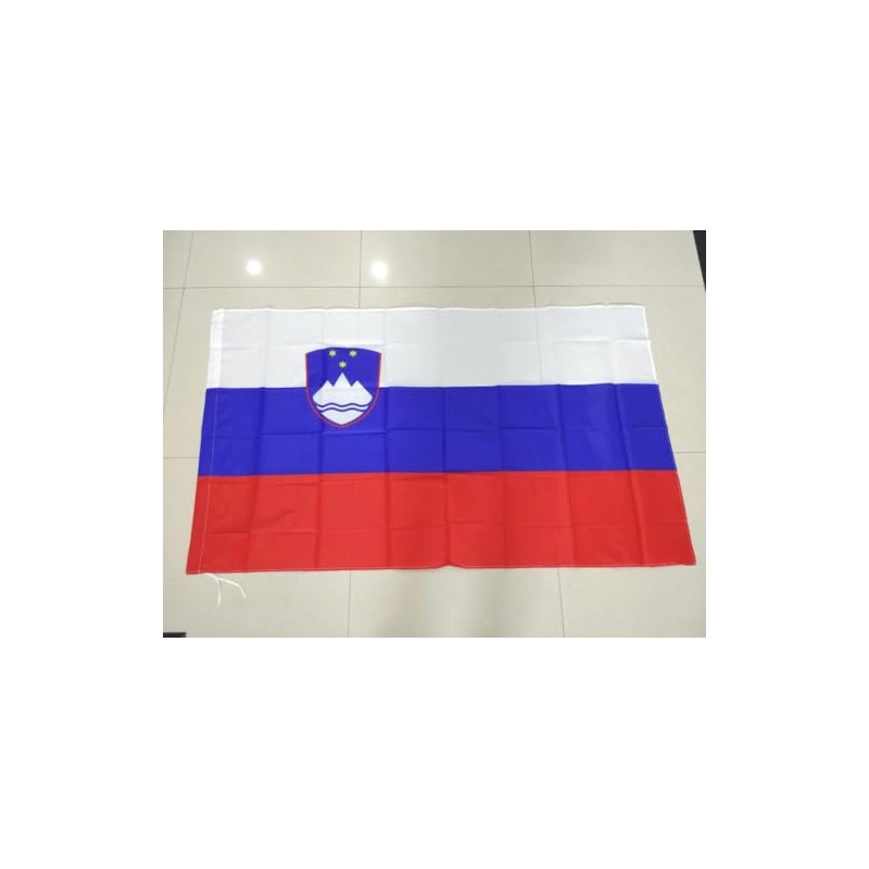 F NODE Slovenia Flag, Large Flag, 59.1 x 35.4 inches