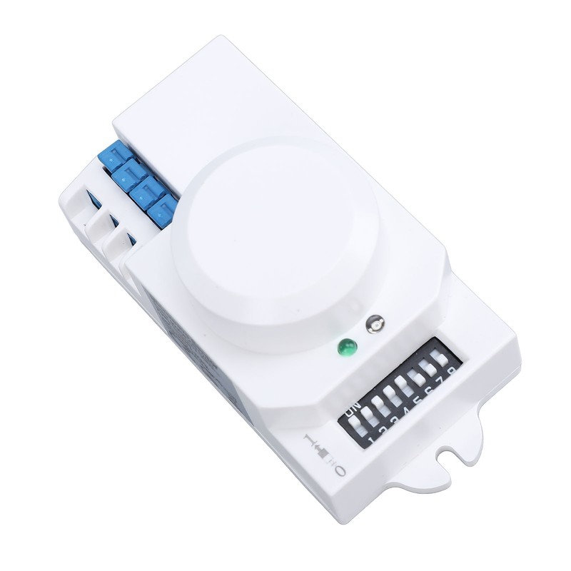 Microwave Radar Sensing Switch 5.8G 1200W Adjustable Human Motion Detector
