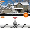 30FT（3~200FT） Heat Tape for Water Pipes, -40°F Deicing Heating Cable,