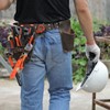 TOURBON Gardening Pouch, Tool Holder, Waist Bag, Waist Bag, For