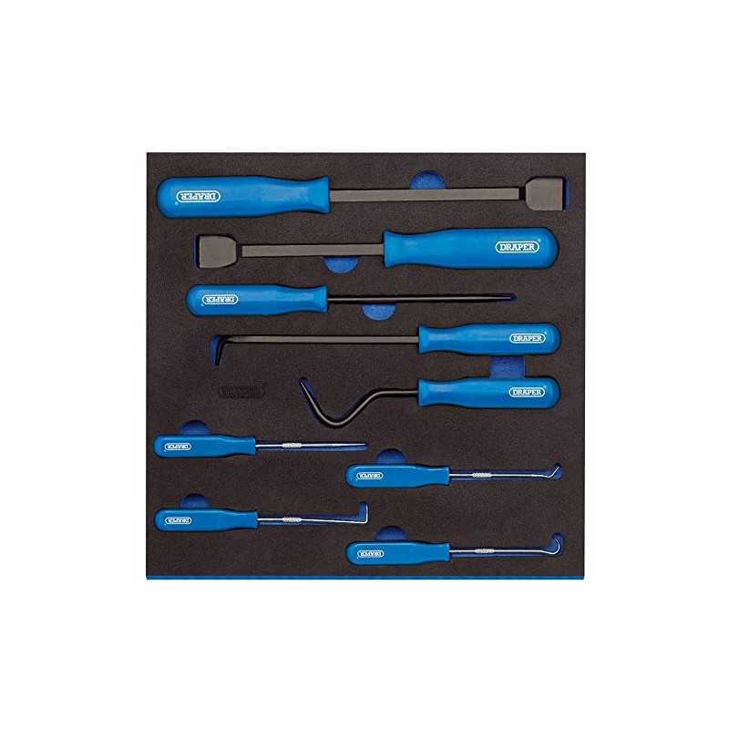Draper 63500 Scraper, Hook and Pick 9 Piece Set in