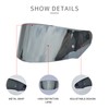Motorcycle Anti-UV Anti-Scratch Helmets Lens Fashion Visor Wind Lens Replacement