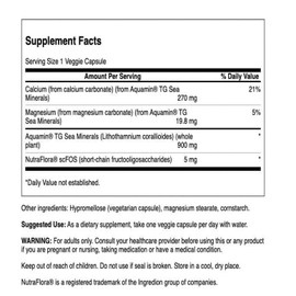 Swanson Aquamin Sea Minerals: Red Mineral Algae 60 Veg Capsules