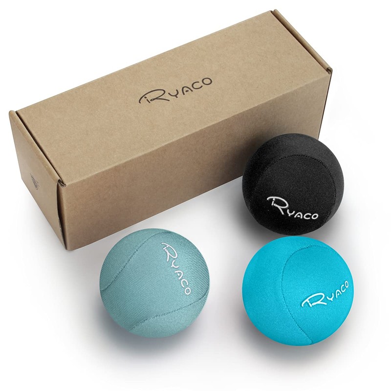 RYACO Hand Therapy Exercise Stress Ball Bundle - Set of