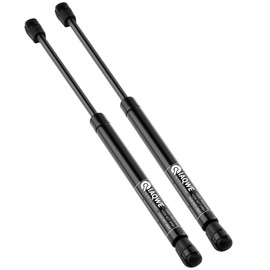 IAQWE C16-08941 16Inch 28Lb/125N Gas Struts Shocks Springs 15.7in Lift Support for Snugtop are Leer Truck Camper Shell Topper Rear Cap Window Door Pickup Canopy Lid 2PCS
