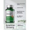 Horbäach American Ginseng Capsules | 1800 mg | 200 Count