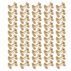 50 Set Leather Fasteners Kit Rivets for Binding Belt Strap
