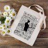 Singer Lyrics Tote Bag Album Inspired Gift For Fan Music
