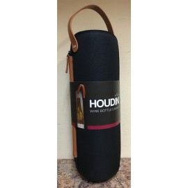 Houdini 5271255 Black Vinyl Insulated Wine Bottle Carrier