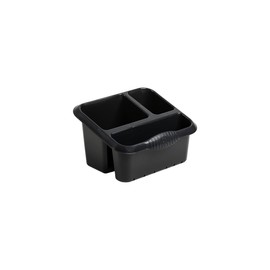 3 Compartment High Grade Sink Tidy Kitchen Storage Organisation Plastic Caddy For Neat and Tidy Home- Set of 6