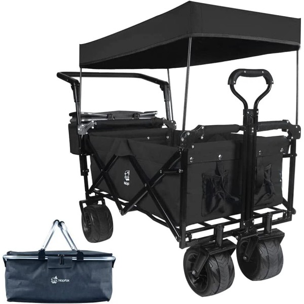 IFAST Heavy Duty Collapsible Wagon Cart Cooler Bag Outdoor Folding
