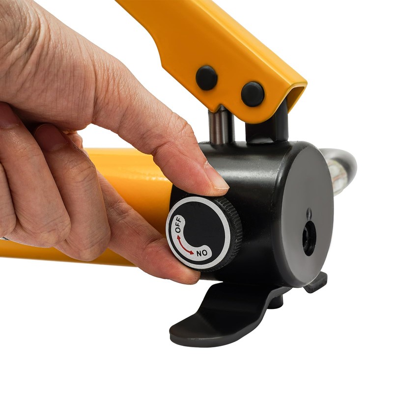 Hydraulic Crimping Pliers, 20T Hydraulic Hand Crimper Tool Cable Wire