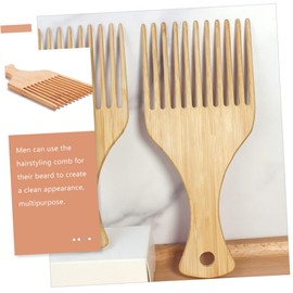 COHEALI 5pcs Hair Styling Comb Ergonomic Wooden Hair Comb for Men Women Lightweight for Travel Home Use Without Scalp Damage