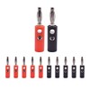HiLetgo 20pcs 4MM Banana Plug Male Audio Speaker Jack Amplifier