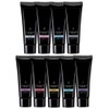 9 Colors Nail Extension Gel Kit Crystal Extension Gel Quick