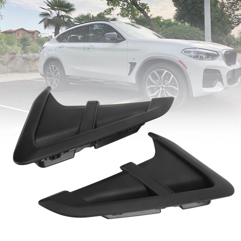 2pc Body Side Air Vent Outlet Cover Wing Side Air