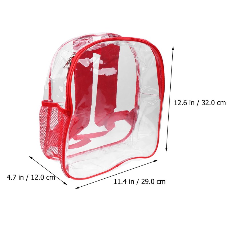 PACKOVE Stadium Approved Clear Bag Clear Shoulder Bag Pvc Transparent