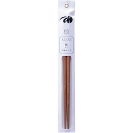 Kawai 11292 Tetoca Chopsticks, 9.1 inches (23 cm), Made in Japan, Natural Wood