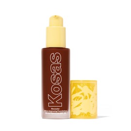 Kosas Revealer Skin-Improving Foundation with SPF 25 Protection - Hydrate, Brighten, Soothe, Plump, Protect Skin - Smoothing Texture, Natural Finish and Clean Formula - Rich Deep Cool 420