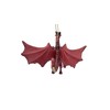 Red Flying Gothic Dragon Fantasy Christmas Tree Hanging Ornament Statue