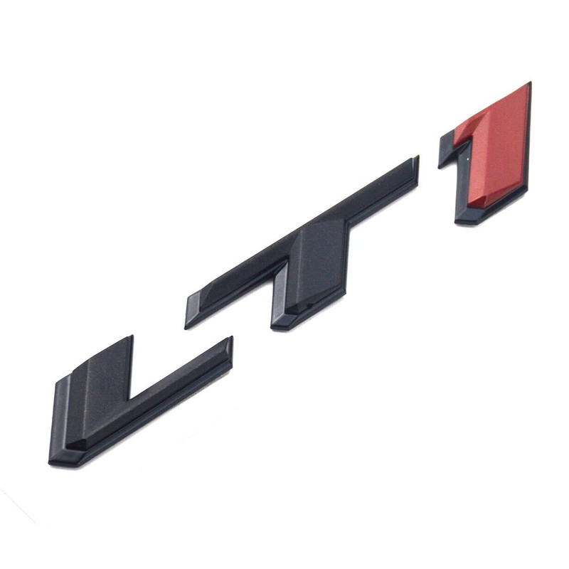 Pair Set LT1 Emblem 3D Side Fender Door Badges Sticker