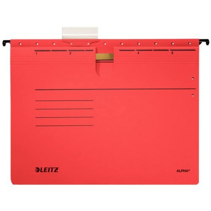 Leitz Suspension File 1984-25 Red VE 5