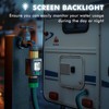 RESTMO Smart Water Flow Meter with Screen Backlight, APP Control