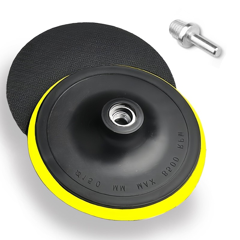 LEPEVNEY 6-Inch 150mm Hook and Loop Backing Pad M14 Drill