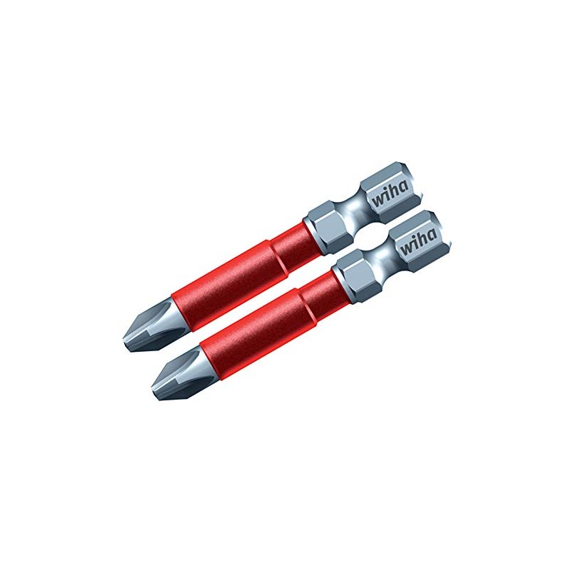2 Pack Terminator Impact Bit Box Pack Phillips #2 x