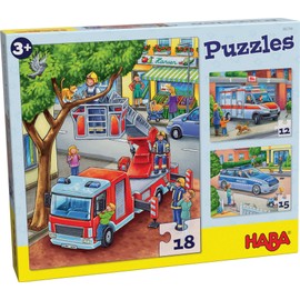 HABA HABA 302759 - Puzzle Polizei