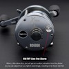 CAMEKOON X-Tribe Round Baitcasting Fishing Reel, Synchronized Level Wind System,