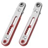 Bestgle 2pcs Mini Ratchet Wrench Set, 1/4" Drive Socket High