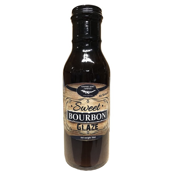Newport Jerky Company Sweet Bourbon Glaze & Dipping Sauce (Fat Free & All Natural)