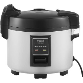 Commercial 60-Cup Rice Cooker 13.74 Qt/13 Liter Large Nonstick Inner Pot Fast Cook Commercial Cooking Equipment ModelDefault: Default