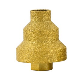 MinnowXY Step Drill Bit Diamond Particles Step Drill Bit 20-35-50mm for Metal, Wood & Plastic,Cone Drill Bit Hole Opener Diamond