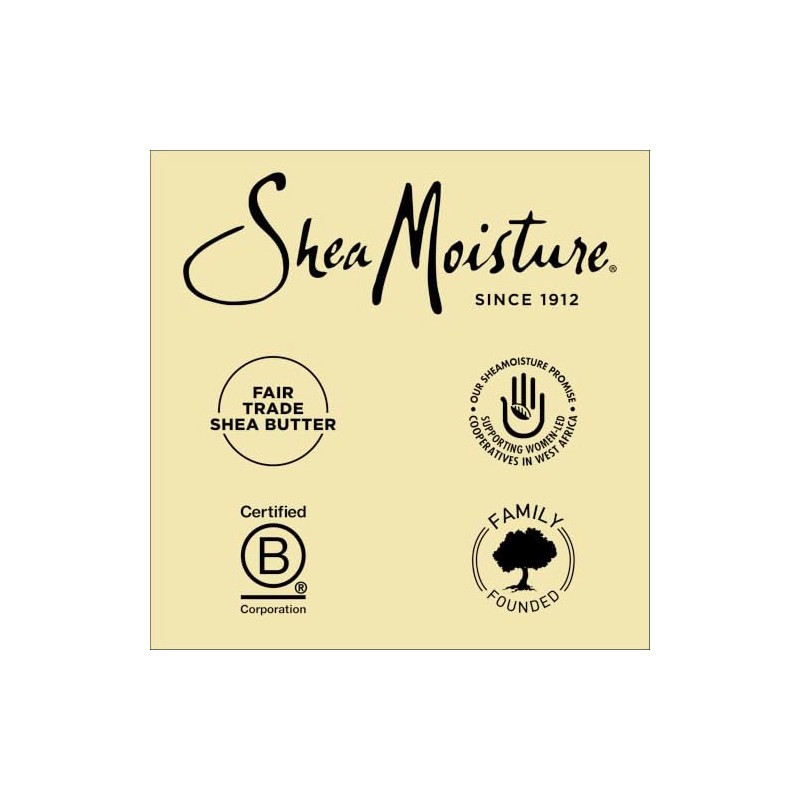 SHEA MOISTURE SheaMoisture Champú fortalecedor y restaurador para cabello dañado,