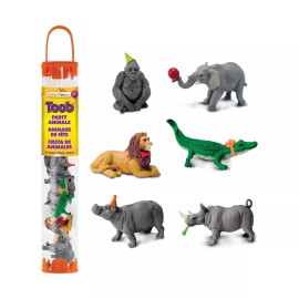 Safari PARTY ANIMALS Figures Toob Safari Ltd playset animal toy