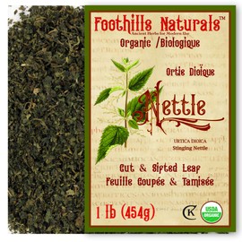 Foothills Naturals Nettle Leaf Tea Organic – Caffeine Free (454g Loose leaf Tea)