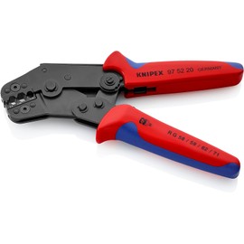 Knipex 97 52 20 – crimping pliers with toggle lever transmission