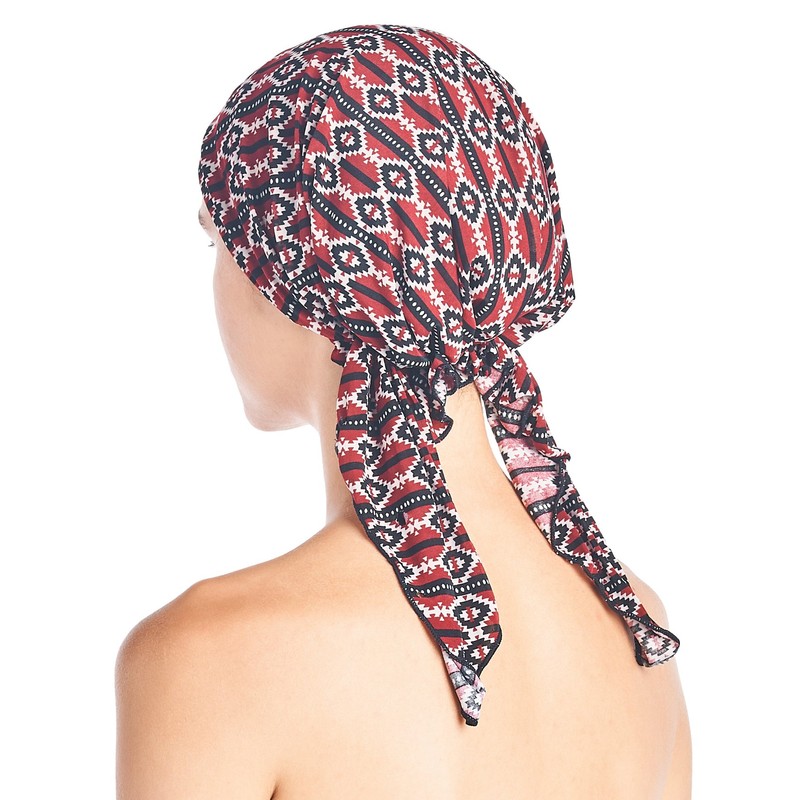 Ashford & Brooks Bandana preatada turbante quimioterapia, bufanda para dormir,
